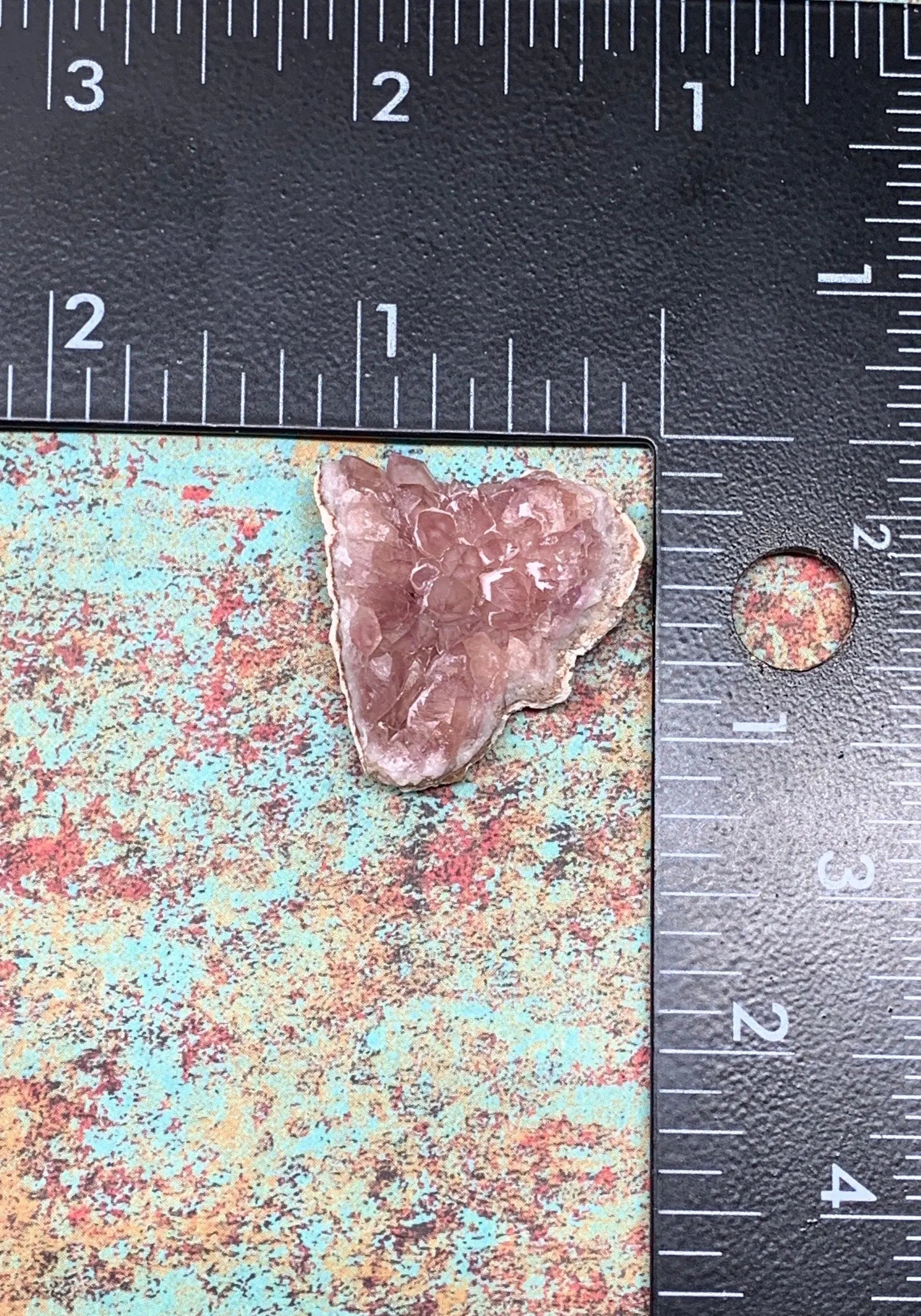 Pink Amethyst Choique Mine ( Approx. 1 1/4”) Pehuenches - Neuquén Argentina, Heart Healing, Gift Item CRY-0313 Shop Wholesale Crystals