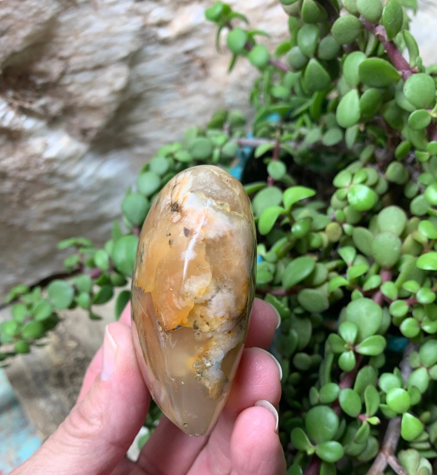Flower Agate Cherry Blossim Heart , Supply for Crystal Grid, Home Decor or Crafts HRT 0292 Shop Wholesale Crystals