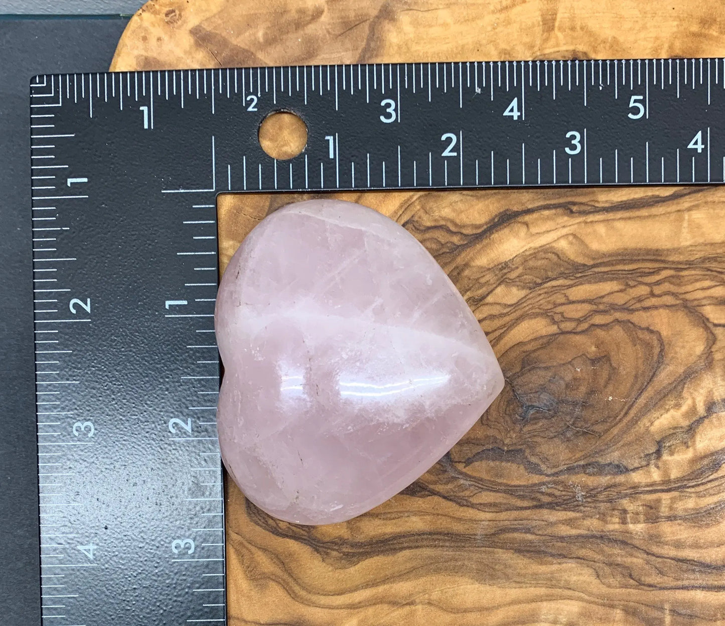 Rose Quartz Puffy Heart (Approx. 2 3/4” wide), Heart Healing, Love Stone Gift Item, Compassion HRT-0041 Shop Wholesale Crystals