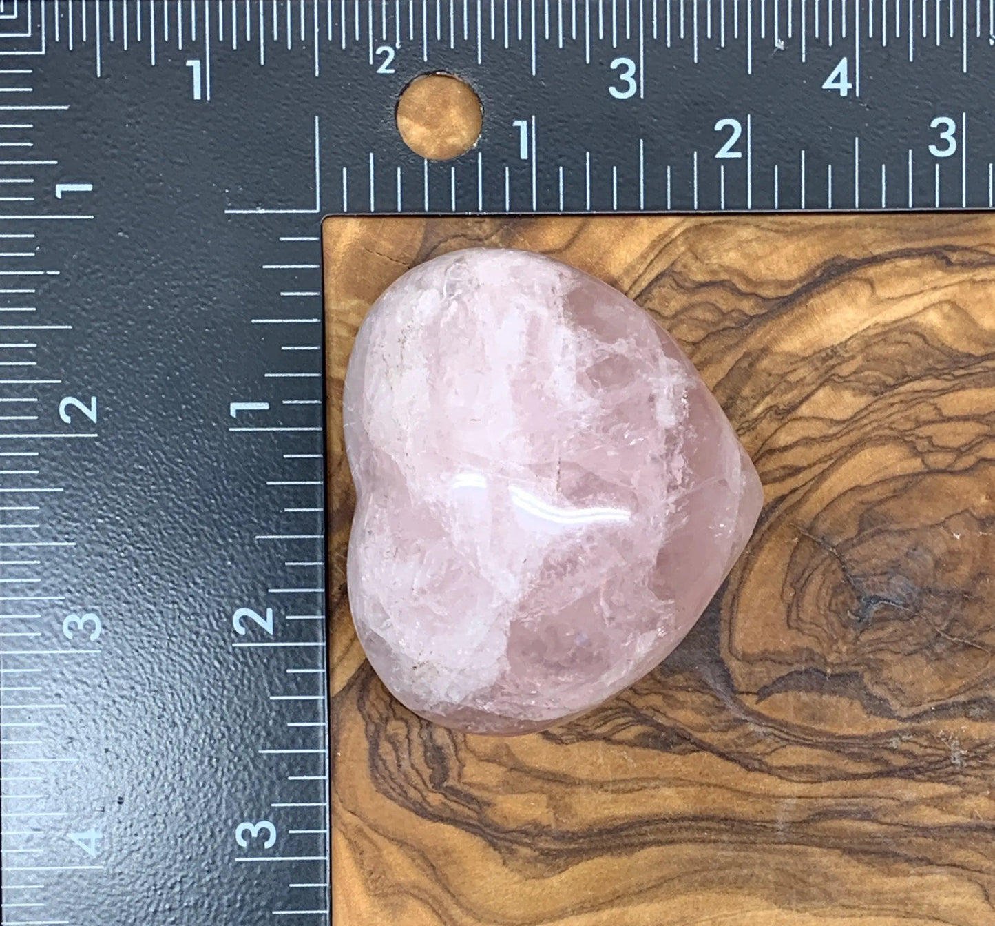 Rose Quartz Puffy Heart (Approx. 2 1/5” wide), Heart Healing, Love Stone Gift Item, Compassion HRT-0040 Shop Wholesale Crystals