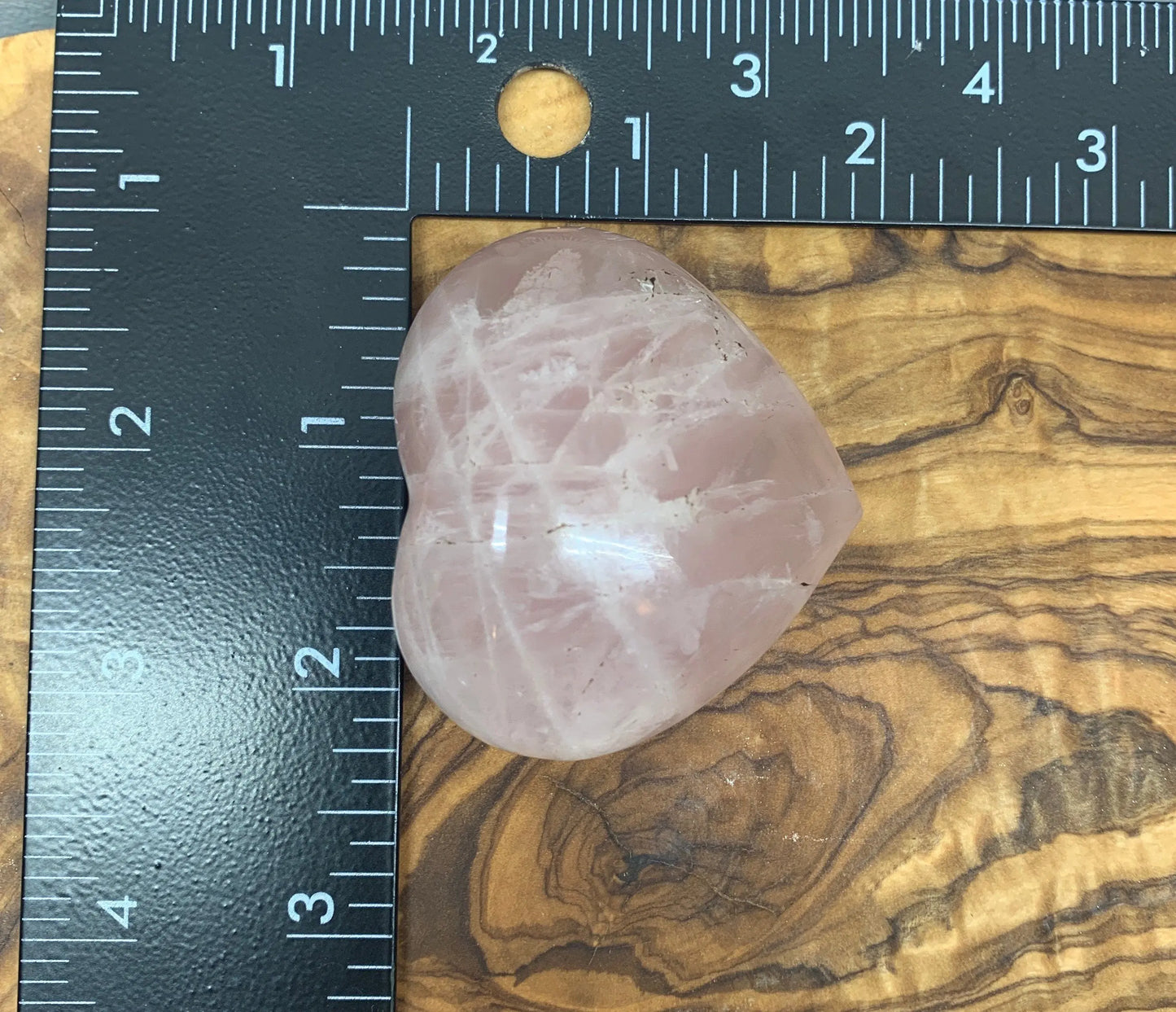 Rose Quartz Puffy Heart (Approx. 2 1/4” wide), Heart Healing, Love Stone Gift Item, Compassion HRT-0028 Shop Wholesale Crystals