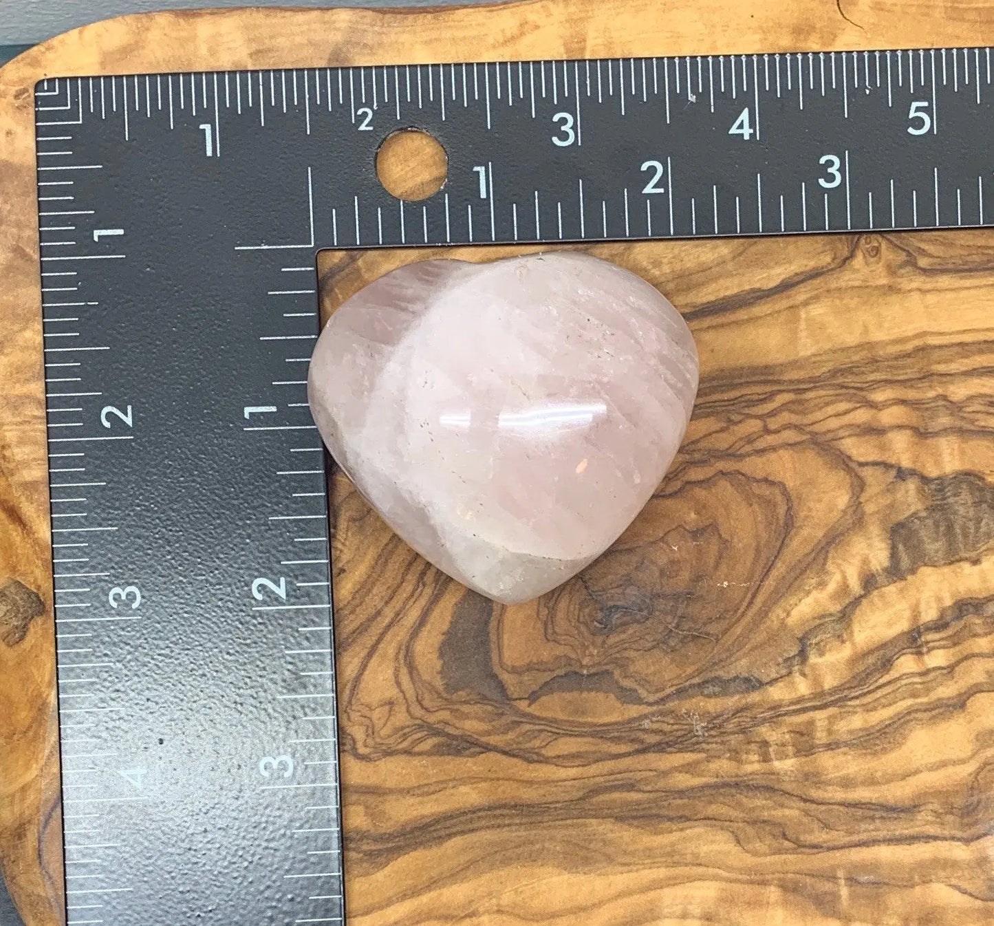 Rose Quartz Puffy Heart (Approx. 2” wide), Heart Healing, Love Stone Gift Item, Compassion HRT-0023 Shop Wholesale Crystals