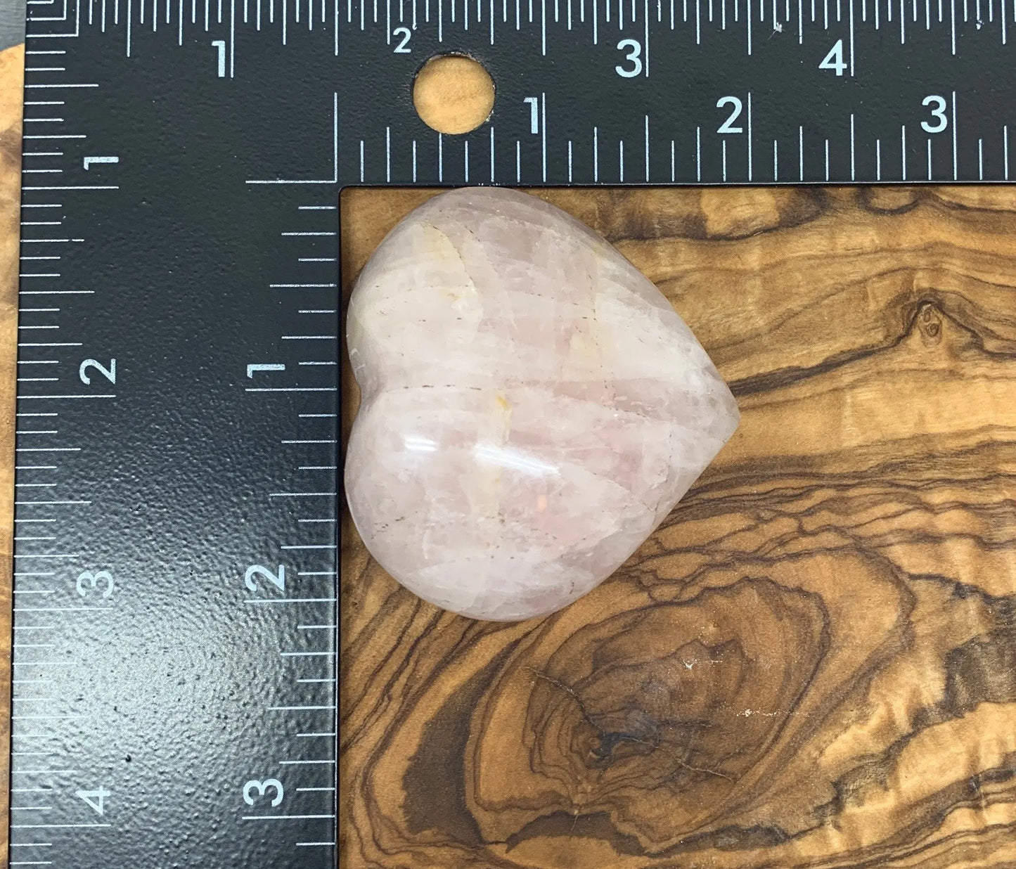Rose Quartz Puffy Heart (Approx. 2 “ wide), Heart Healing, Love Stone Gift Item, Compassion HRT-0018 Shop Wholesale Crystals