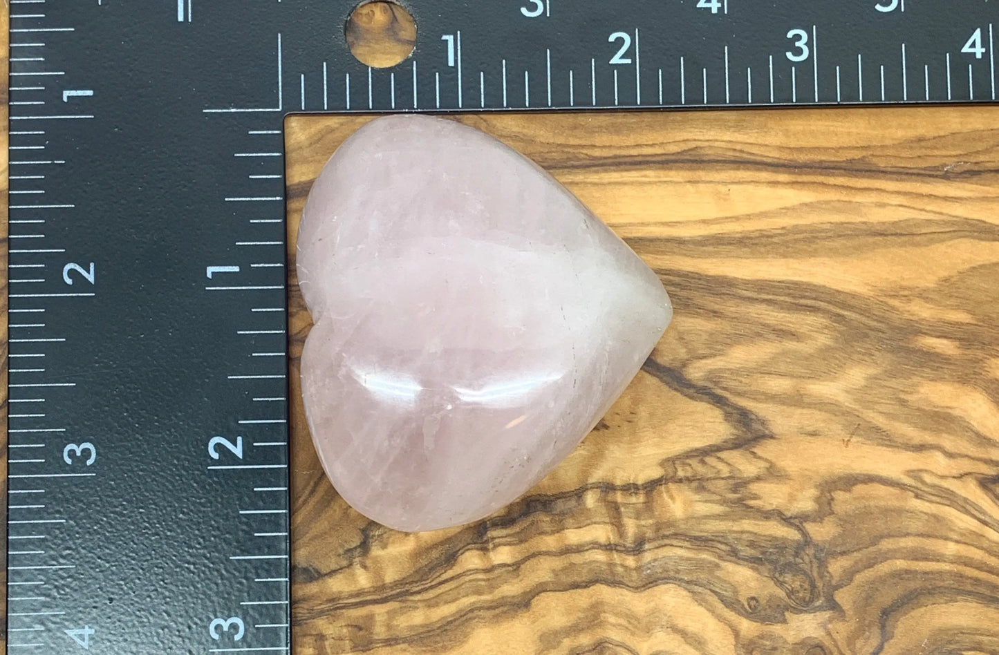 Rose Quartz Puffy Heart (Approx. 2 1/2” wide), Heart Healing, Love Stone Gift Item, Compassion HRT-0005 Shop Wholesale Crystals
