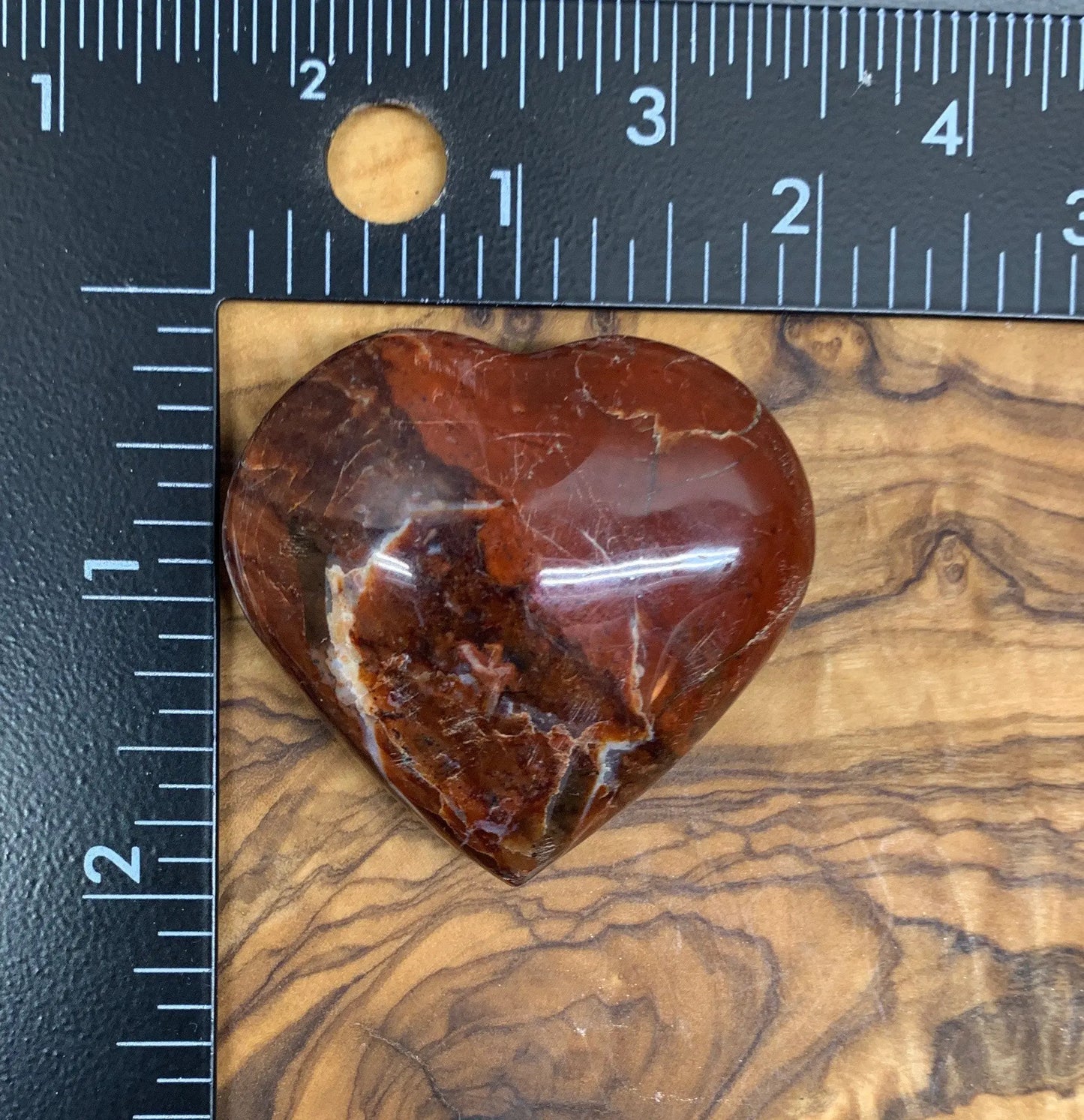 Carnelian Agate Quartz Puffy Heart, Beautiful, Polished, Creativity Stone, Passion, Manifesting Abundance (Approx. 2”) HRT-0257 Shop Wholesale Crystals