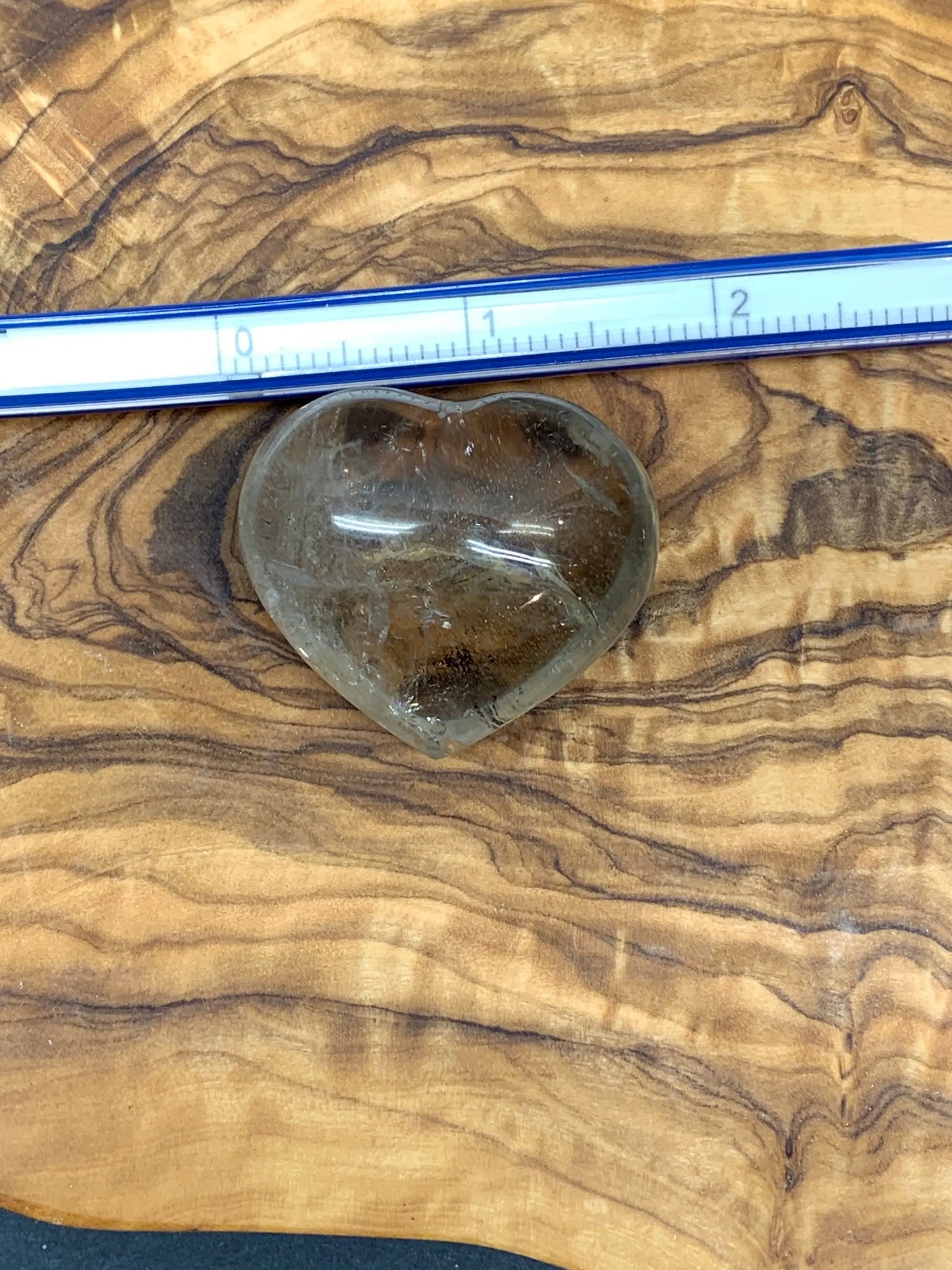 Clear Quartz Puffy Heart, Beautiful, Polished, Master Healer Stone, Consciousness, Manifesting Abundance (Approx. 2") HRT-0206 Shop Wholesale Crystals