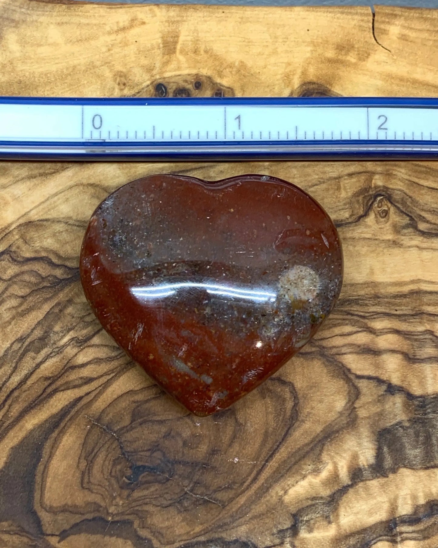 Red Jasper Puffy Heart, grounding & stabilizing, gift item (Approx. 2 “ ) HRT-0190 Shop Wholesale Crystals