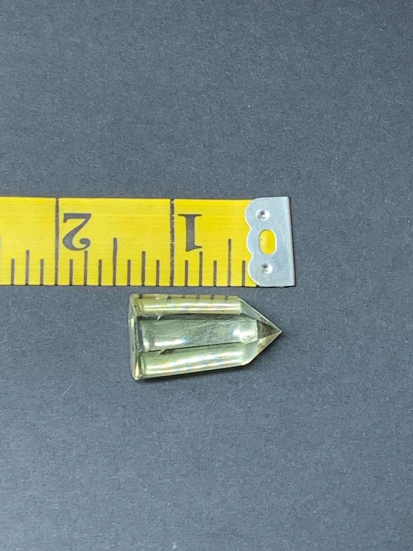 Yellow Citrine Obelisk, (Approx 1 1/2”) Crystal for Wire Wrapping, Healing Stone for Crystal Grid OBL-0062 Shop Wholesale Crystals