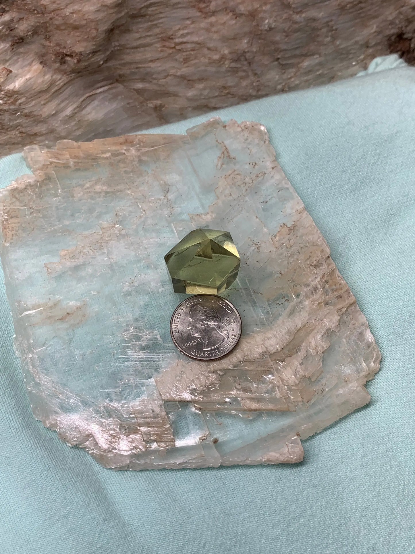 Yellow Citrine Obelisk, (Approx 1”) Crystal for Wire Wrapping, Healing Stone for Crystal Grid OBL-0086 Shop Wholesale Crystals