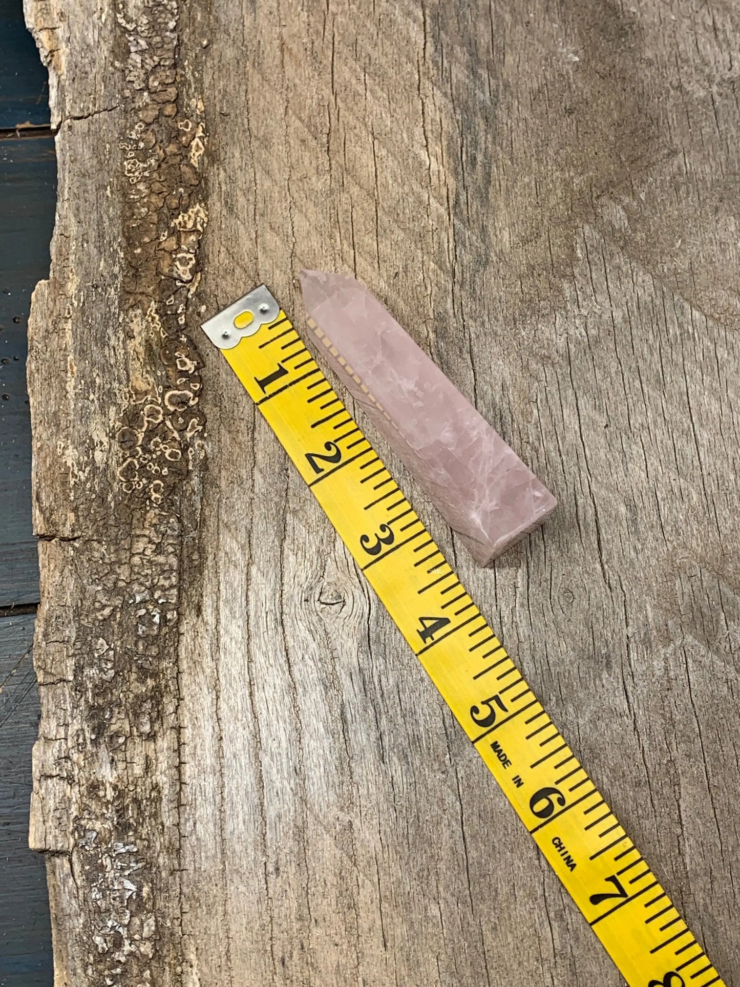 Rose Quartz Obelisk, Heart Healing, Natural, Beautiful, (Approx. 3 1/2" long) One Crystal, Polished, Natural, for Home Decor, Grid OBL-0141 Shop Wholesale Crystals