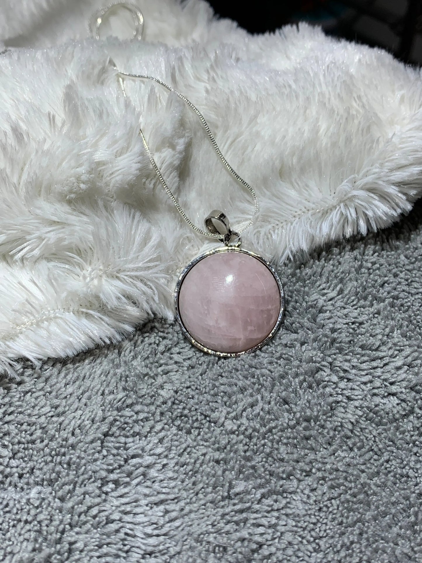 Rose Quartz Tree Owl Necklace NCK-0213 Shop Wholesale Crystals