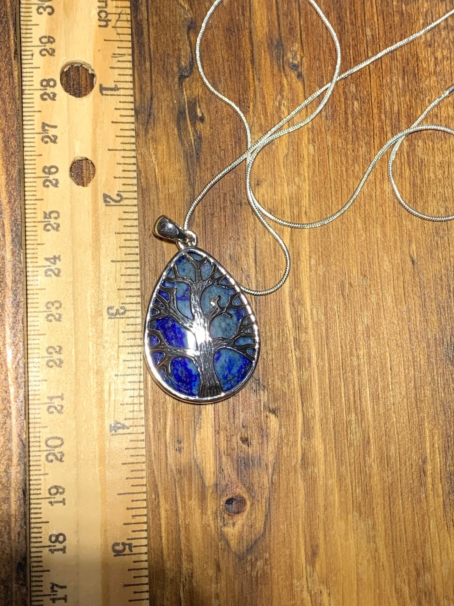 Lapis Lazuli Tree of Life Necklace NCK-0248 Shop Wholesale Crystals