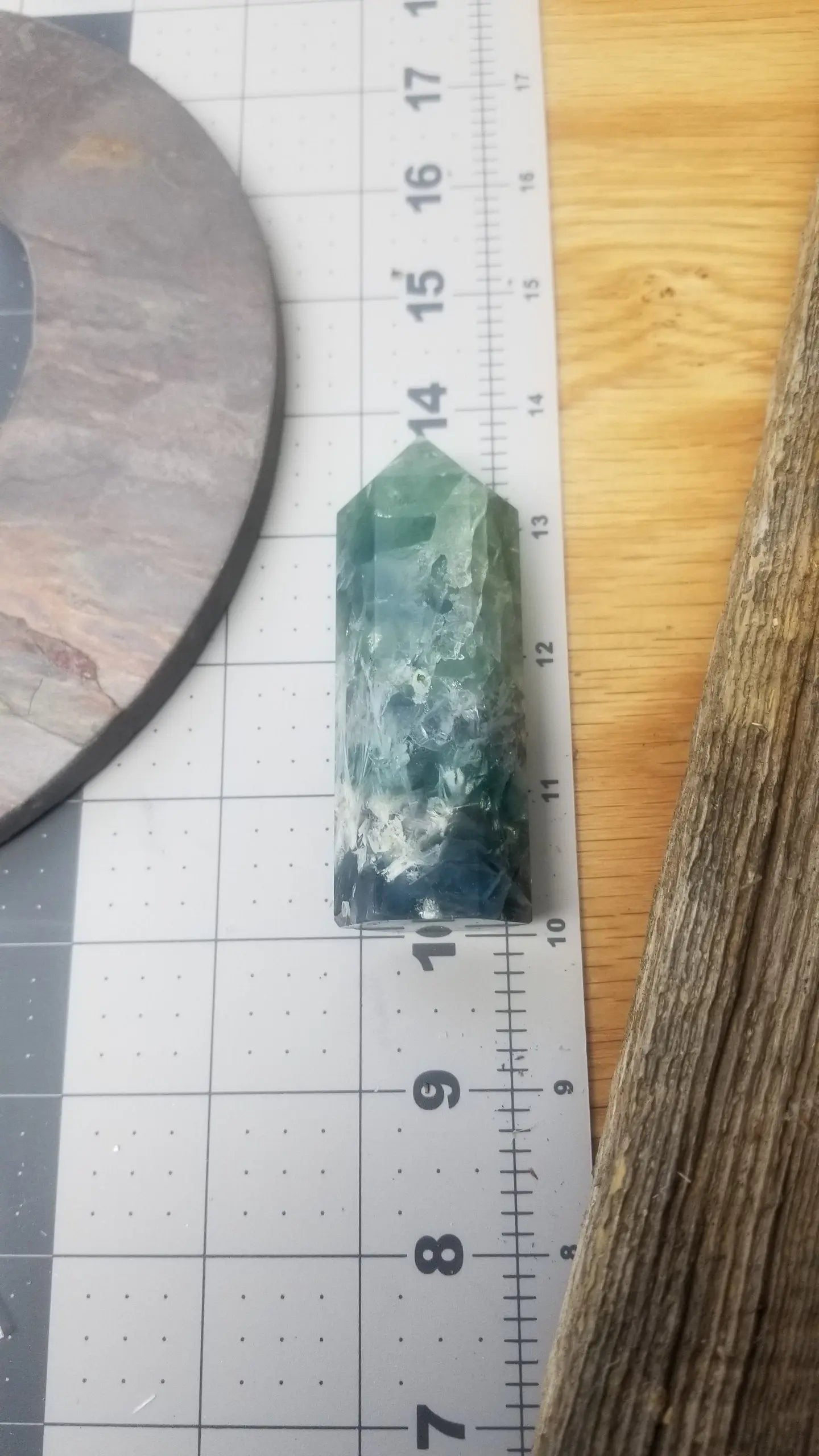 Fluorite Obelisk, Large, Beautiful, Grid Making BIN-0240 Shop Wholesale Crystals