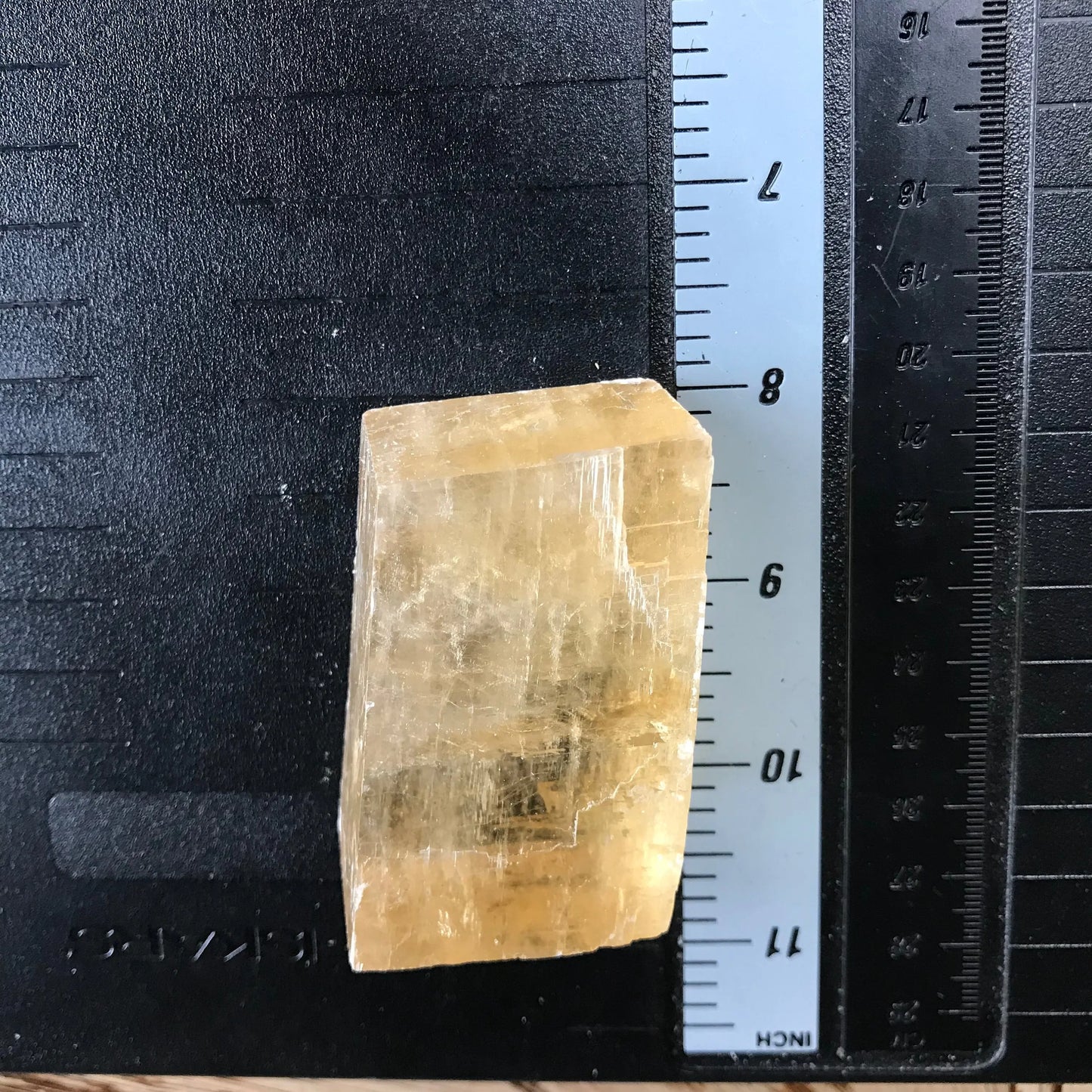 Honey Optical Calcite (2 1/5"x 1 2/5") Supply for Crystal Grid or Crafts CRY-052 Shop Wholesale Crystals