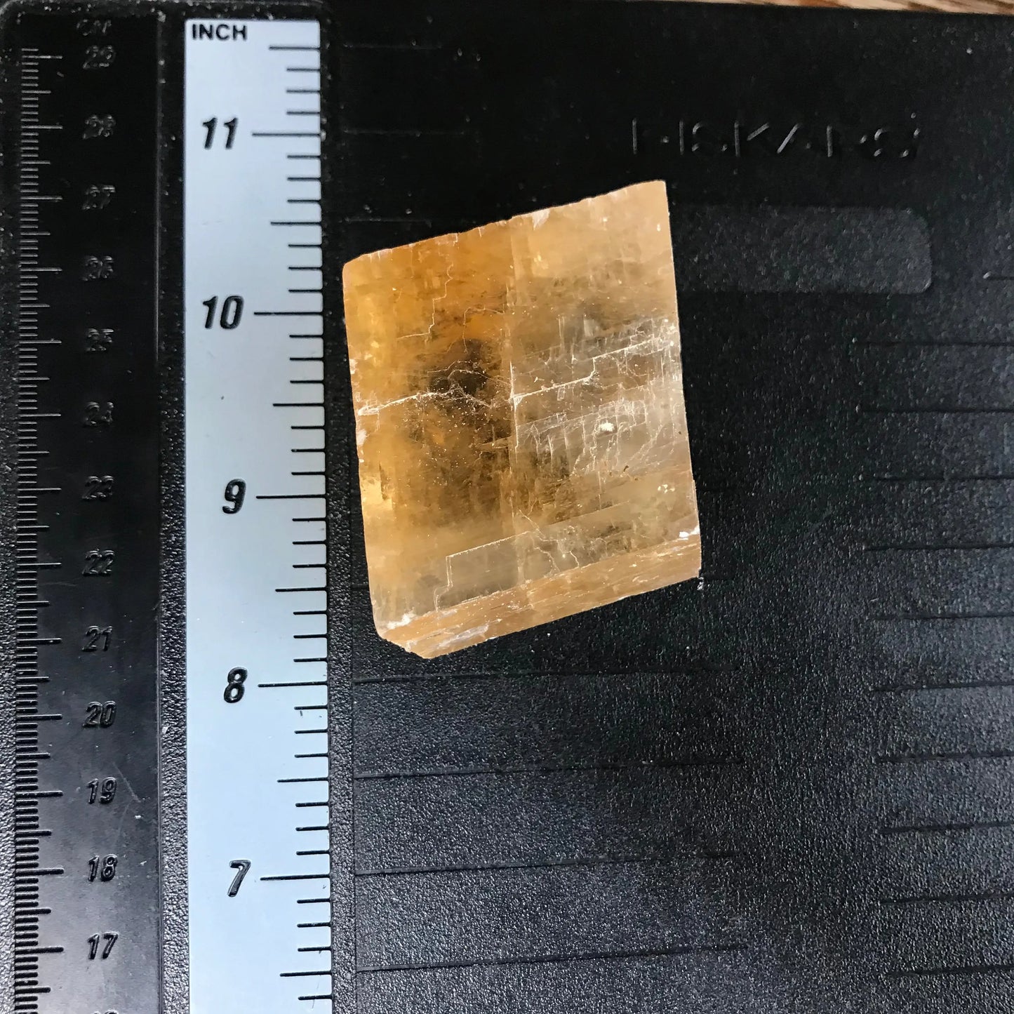 Honey Optical Calcite (1 2/3"x 1 1/2") Supply for Crystal Grid, Home Decor or Crafts CRY-045 Shop Wholesale Crystals