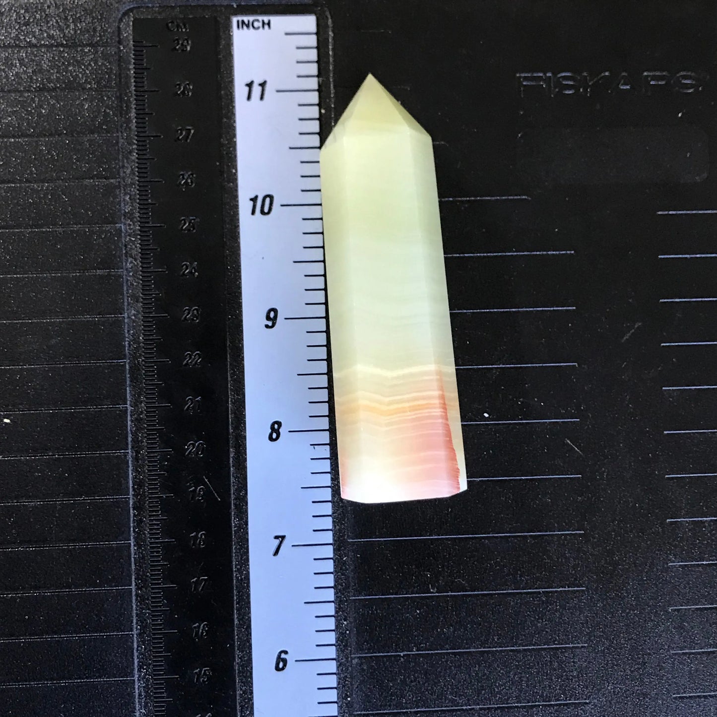 Onyx Obelisk, 3 1/2" Stone Point, Supply for Crystal Grid, Home Decor or Crafts Shop Wholesale Crystals