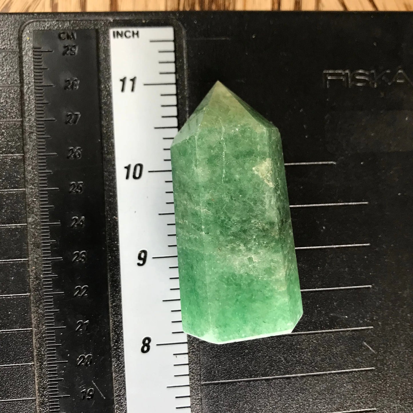 Green Quartz Obelisk, (Approx 2 3/5") Green Crystal Point, Supply for Crystal Grid, Home Decor or Crafts OBL-R-032 Shop Wholesale Crystals