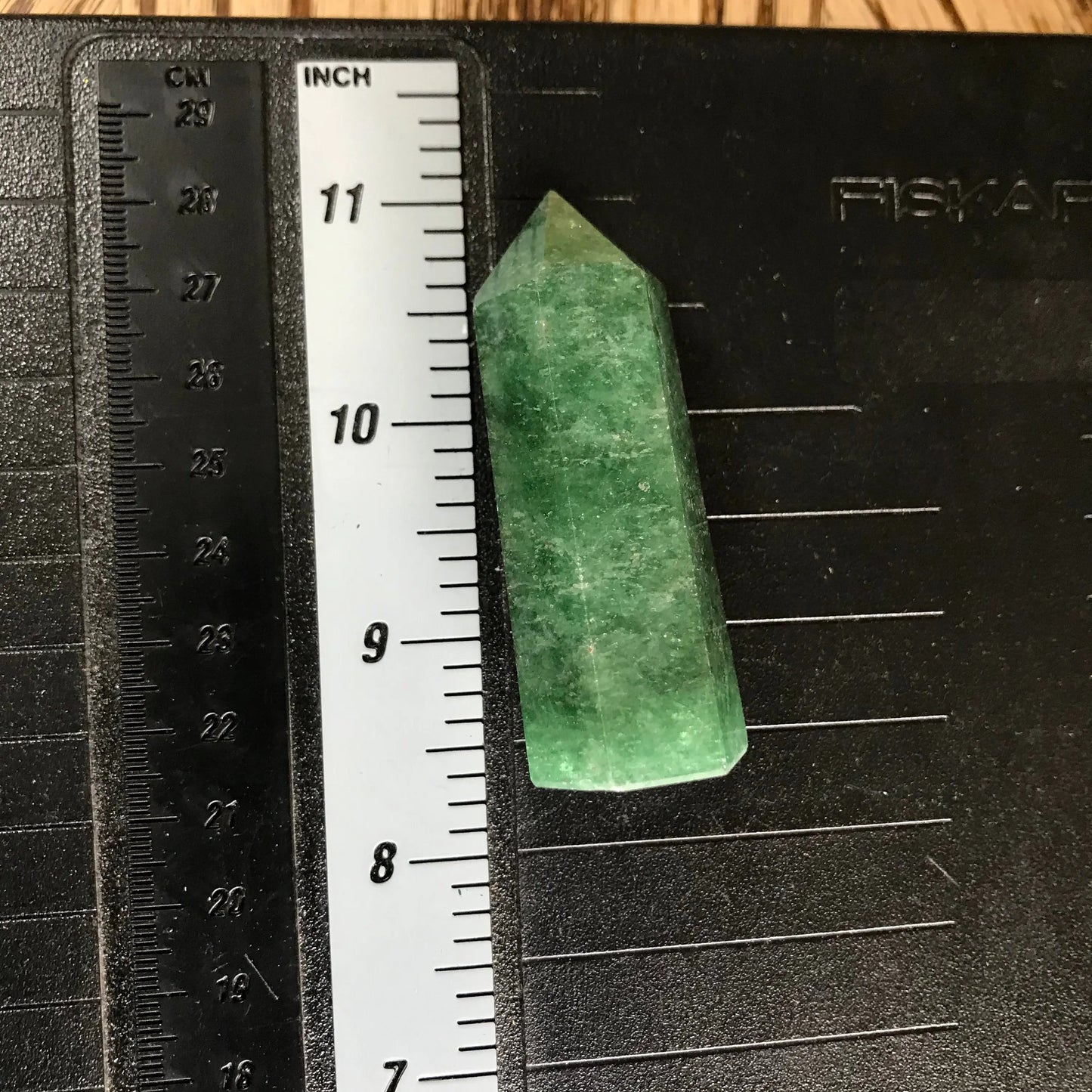 Green Quartz Obelisk, (Approx 2 1/2") Green Crystal Point, Supply for Crystal Grid, Home Decor or Crafts OBL-R-028 Shop Wholesale Crystals