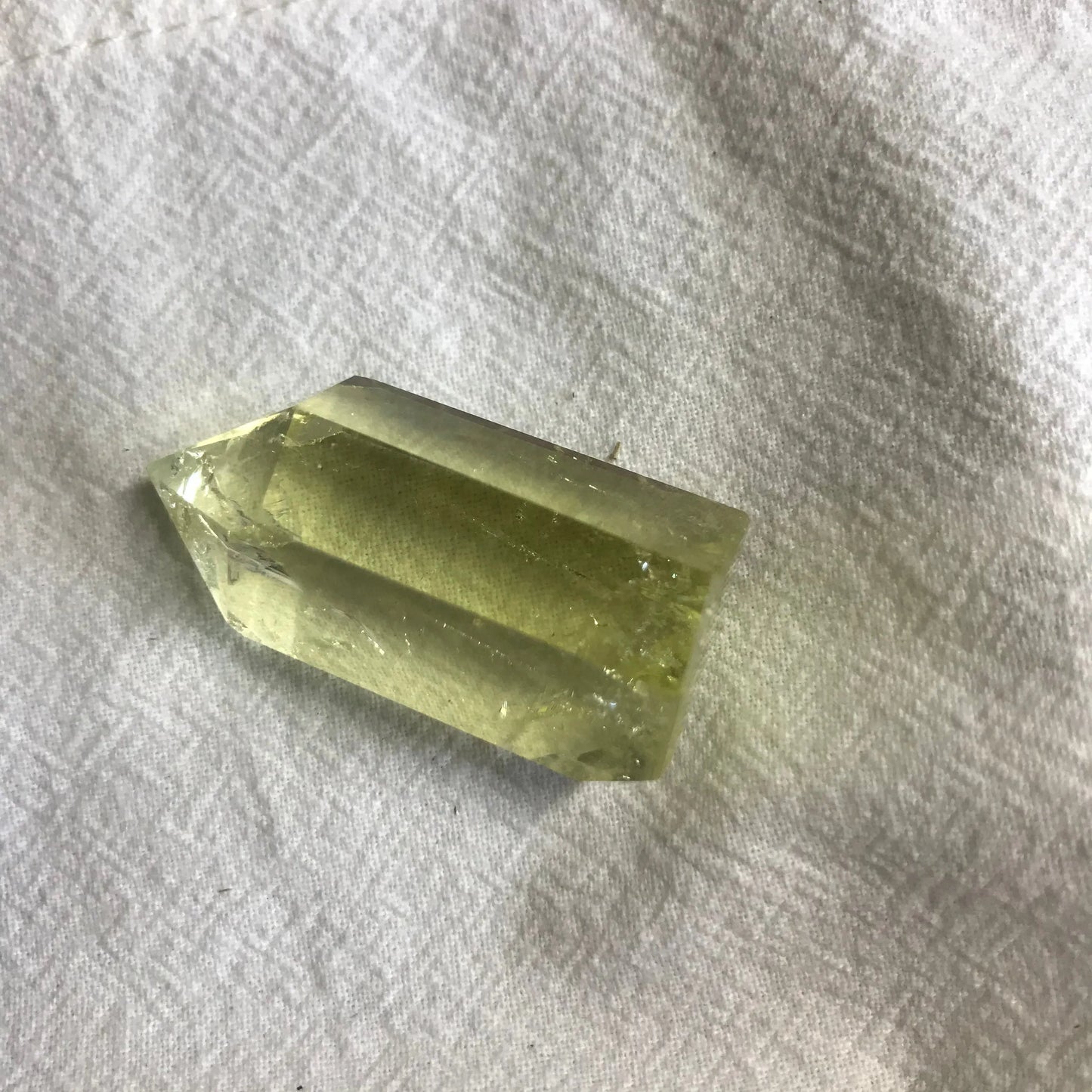 Yellow Citrine Obelisk, (Approx 1 3/5" x 3/4") Large Lemon Quartz Crystal, Healing Stone for Crystal Grid Shop Wholesale Crystals