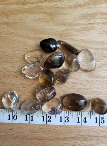 Smoky Quartz (Tumbled, Small, Approx 3/4 " x 1") 1514 Shop Wholesale Crystals
