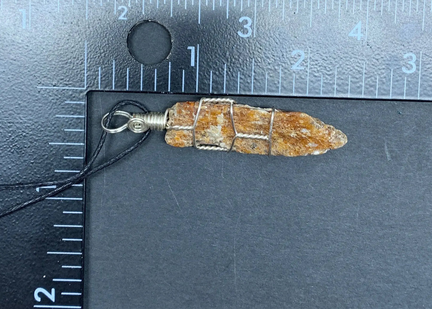 Red Kyanite Hand Made Wire Wrapped Necklace. NCK-0485 Shop Wholesale Crystals