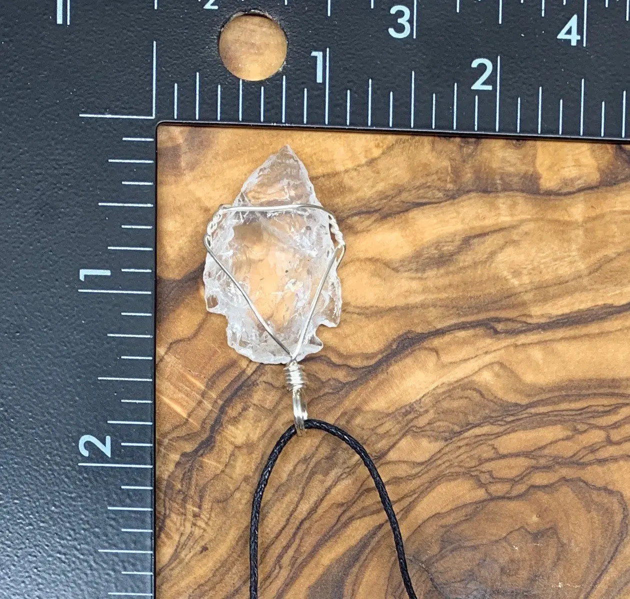 Clear Quartz Hand Made Wire Wrapped Necklace, Master Healing Stone NCK-0471 Shop Wholesale Crystals