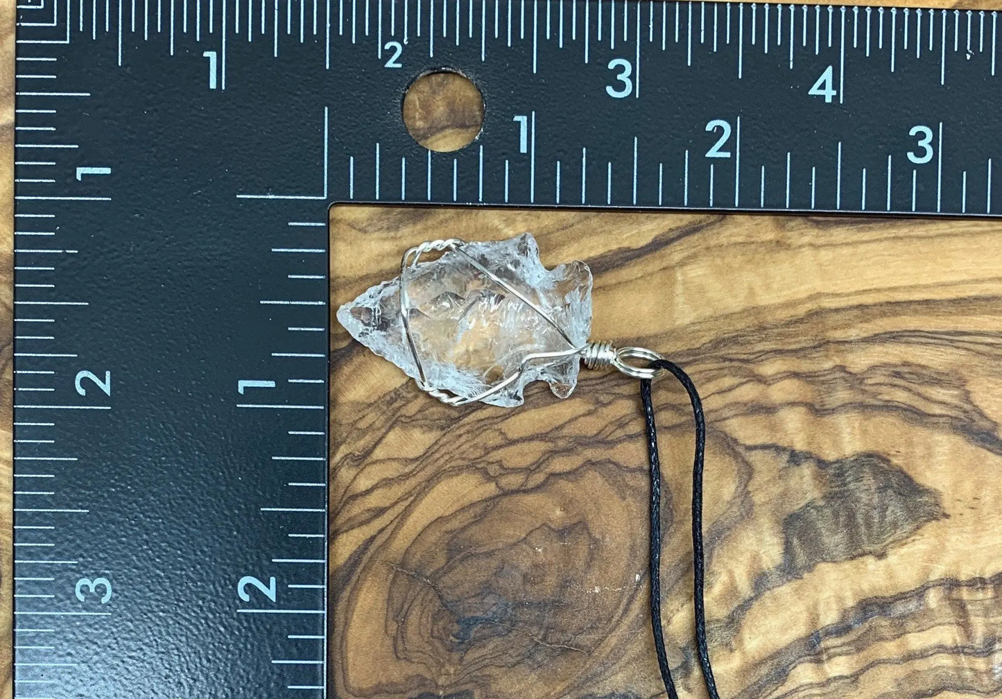 Clear Quartz Hand Made Wire Wrapped Necklace, Master Healing Stone NCK-0445 Shop Wholesale Crystals