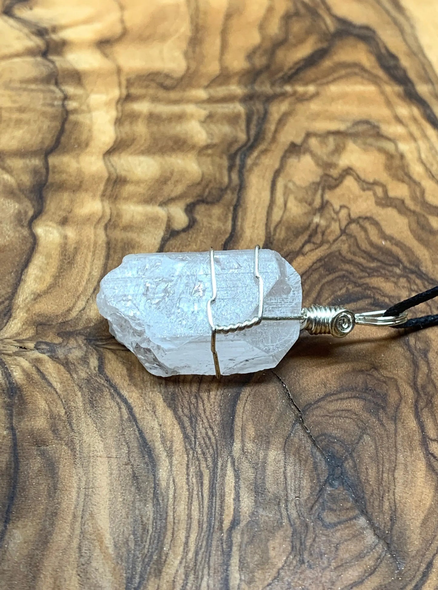 Danburite Wire Wrapped Necklace NCK-0654 Shop Wholesale Crystals