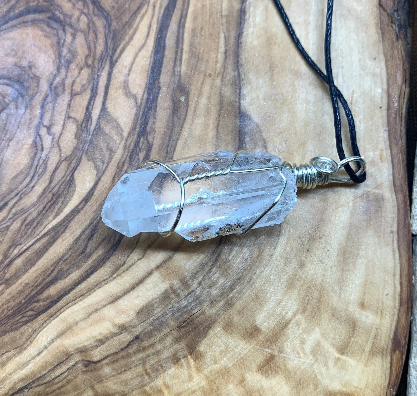 Clear Quartz Wire Wrapped Necklace NCK-0720 Shop Wholesale Crystals