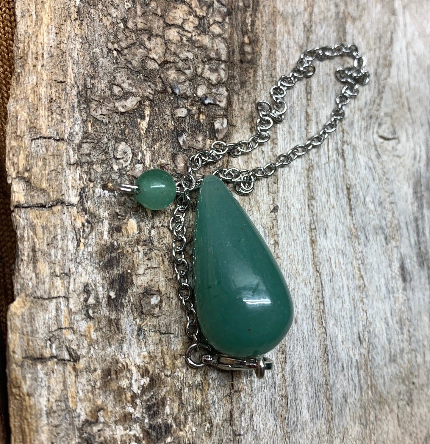 Green Aventurine Pendulum PND-0039 Shop Wholesale Crystals