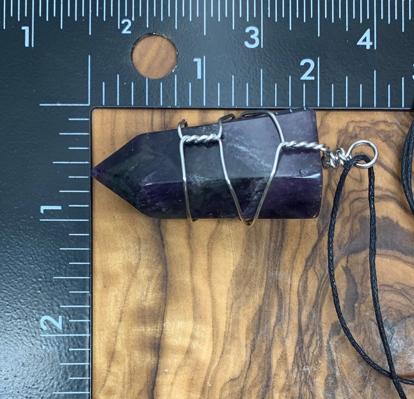 Amethyst Point Wire Wrapped Necklace NCK-0642 Shop Wholesale Crystals