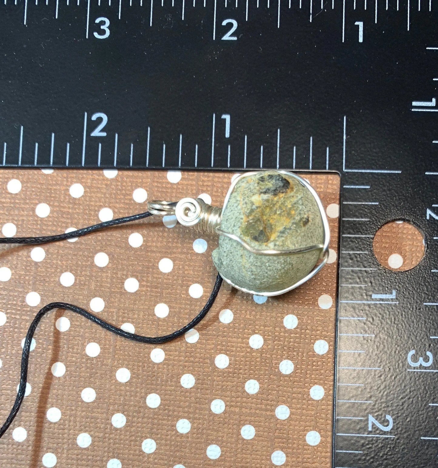 Prehnite Wire Wrapped Necklace NCK-0586 Shop Wholesale Crystals