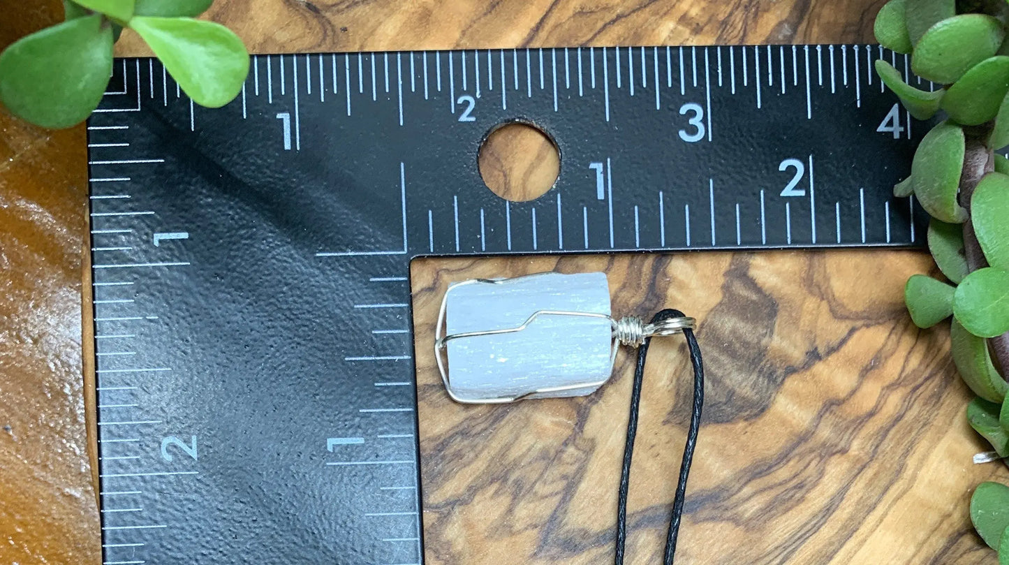 Selenite Wire Wrapped Necklace NCK-0689 Shop Wholesale Crystals