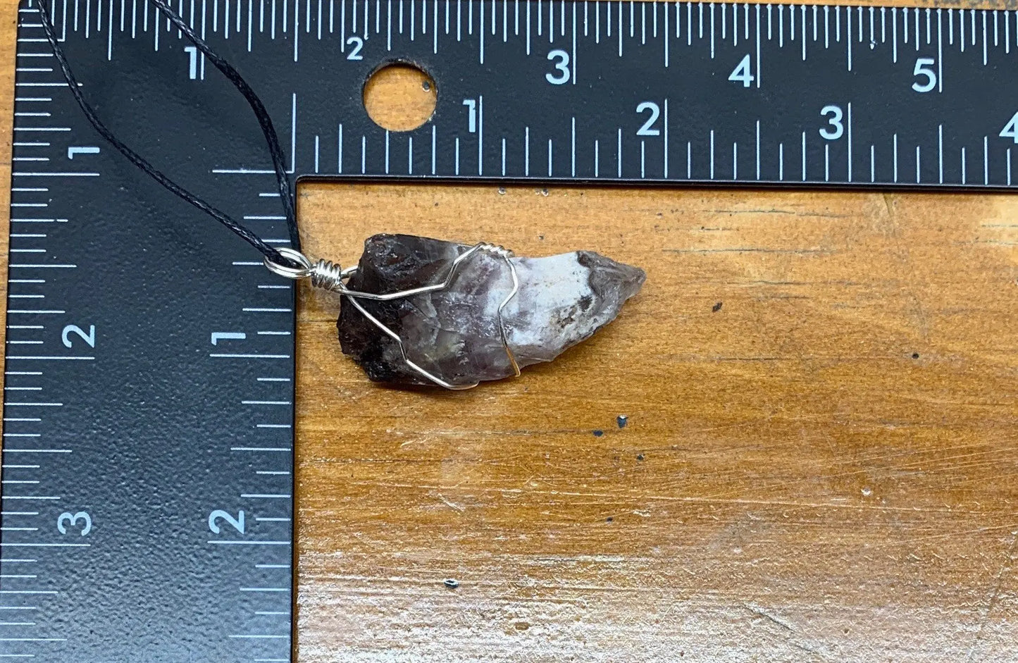 Amethyst Point Wire Wrapped Necklace NCK-0429 Shop Wholesale Crystals