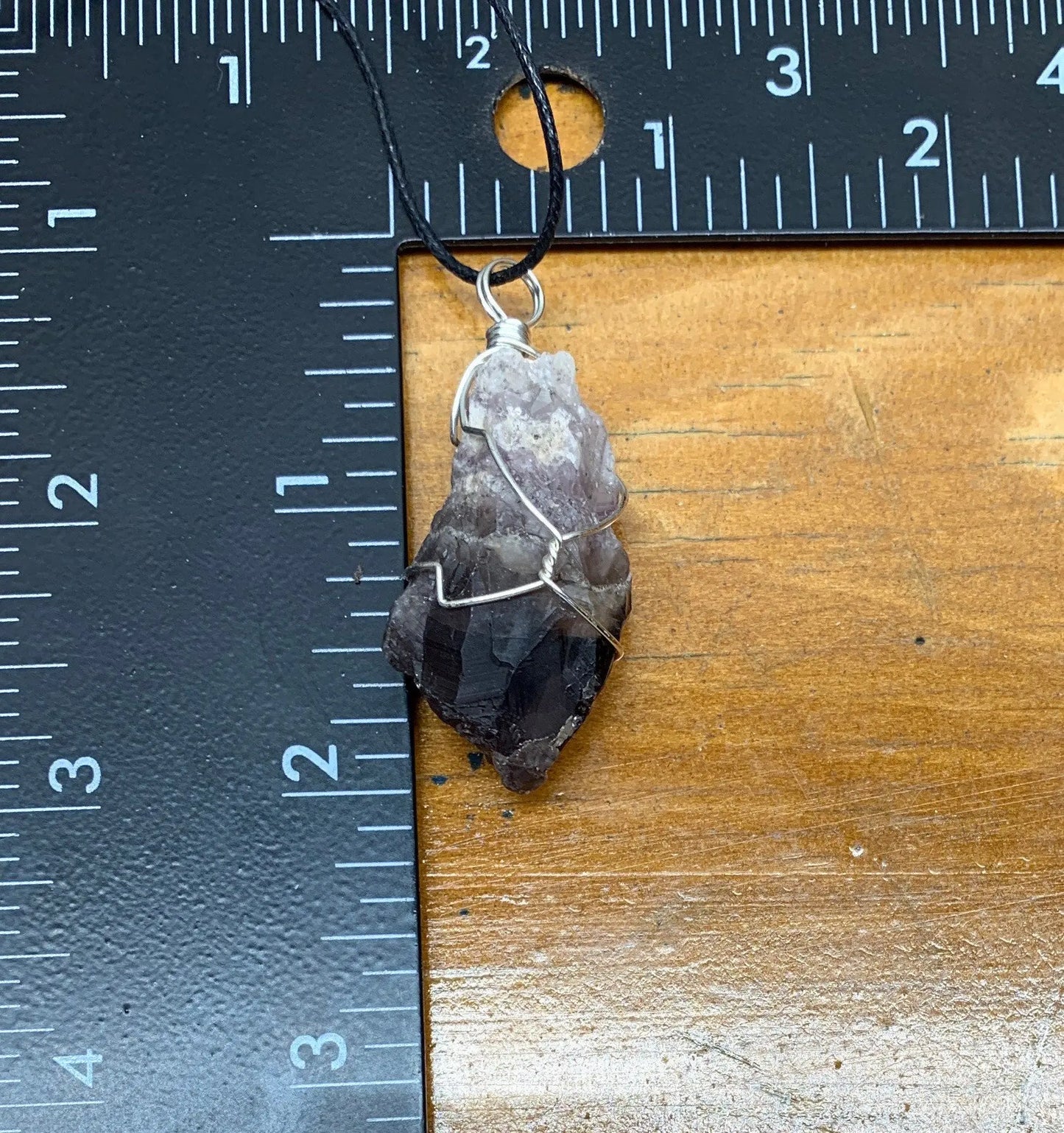 Amethyst Point Wire Wrapped Necklace NCK-0418 Shop Wholesale Crystals