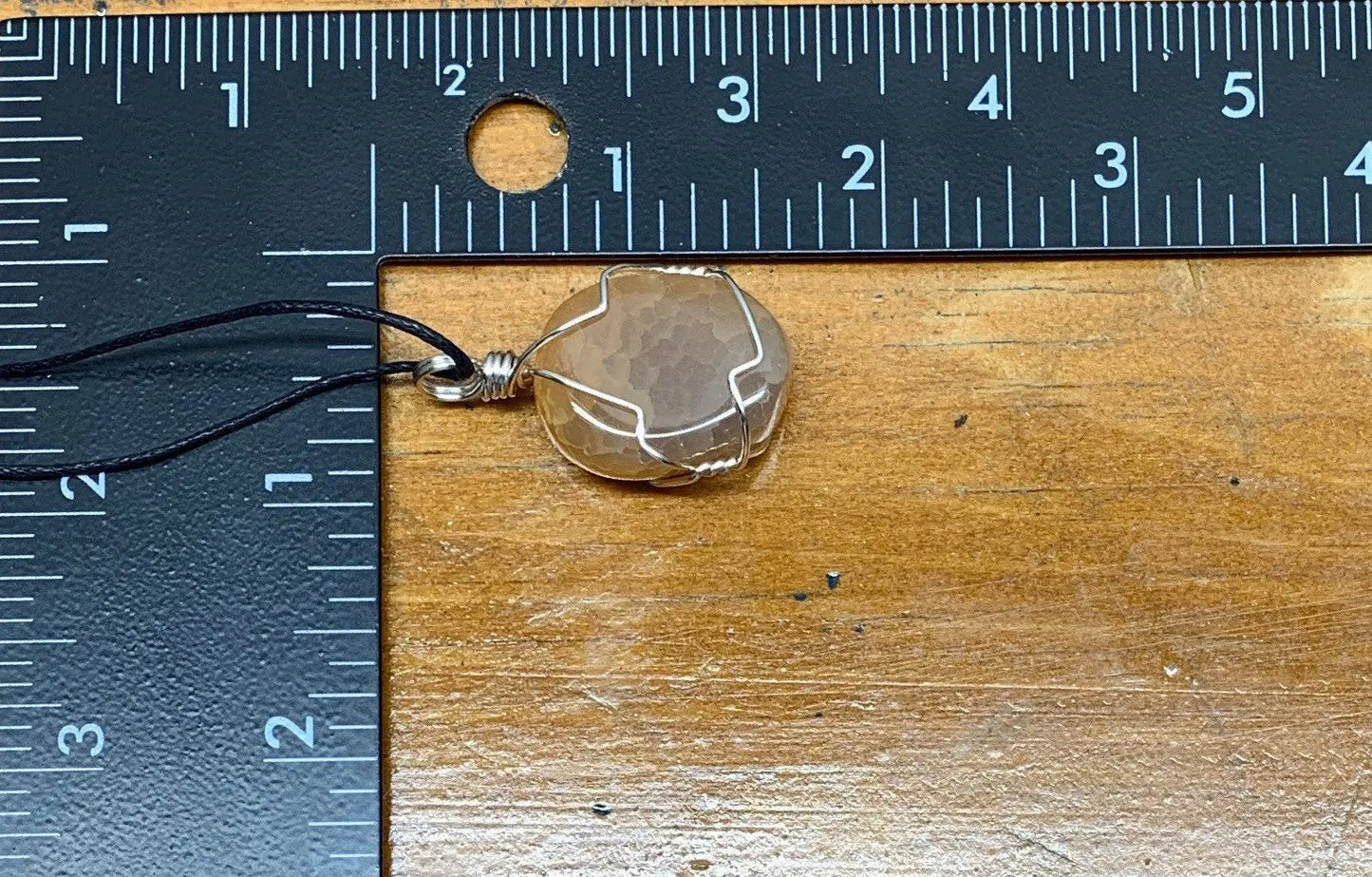 Fire Agate Wire Wrapped Necklace NCK-0432 Shop Wholesale Crystals