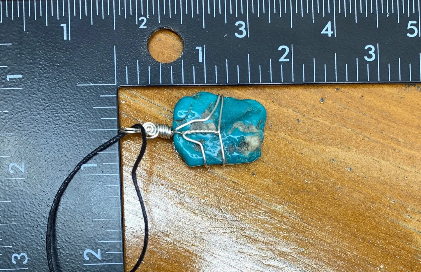 Turquoise Wire Wrapped Necklace NCK-0688 Shop Wholesale Crystals