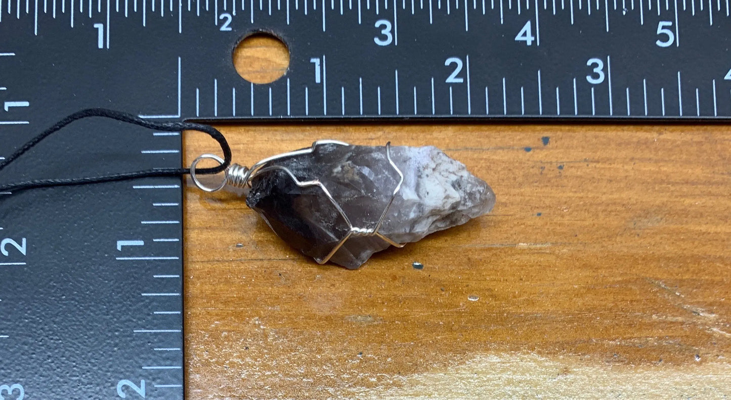 Amethyst Point Wire Wrapped Necklace NCK-0419 Shop Wholesale Crystals