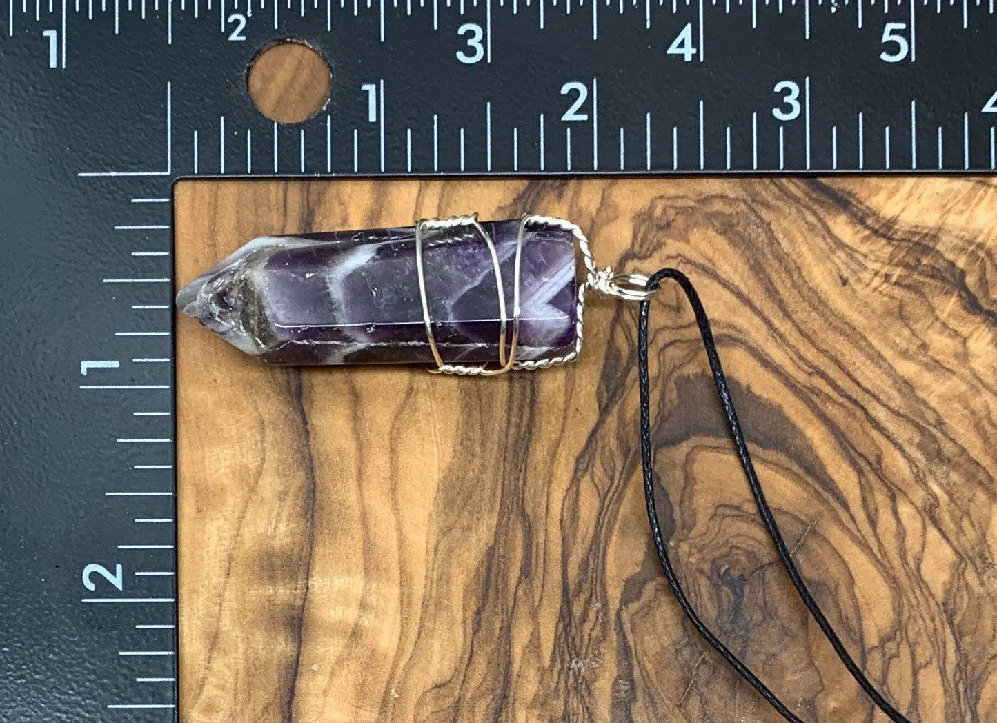 Amethyst Point Wire Wrapped Necklace NCK-0638 Shop Wholesale Crystals