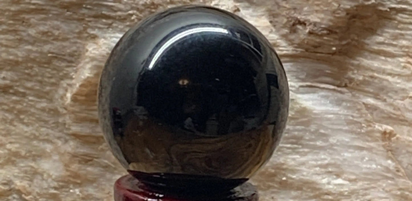 Obsidian Sphere SPH-0244 Shop Wholesale Crystals