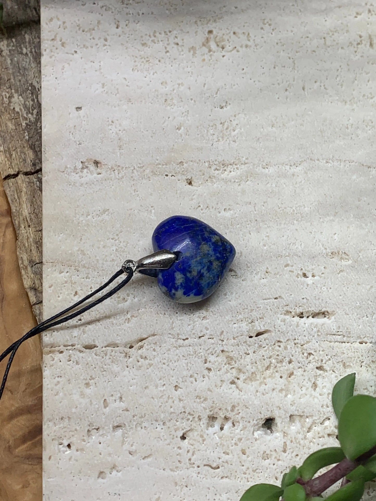 Lapis Lazuli Heart Necklace NCK-0860 Shop Wholesale Crystals