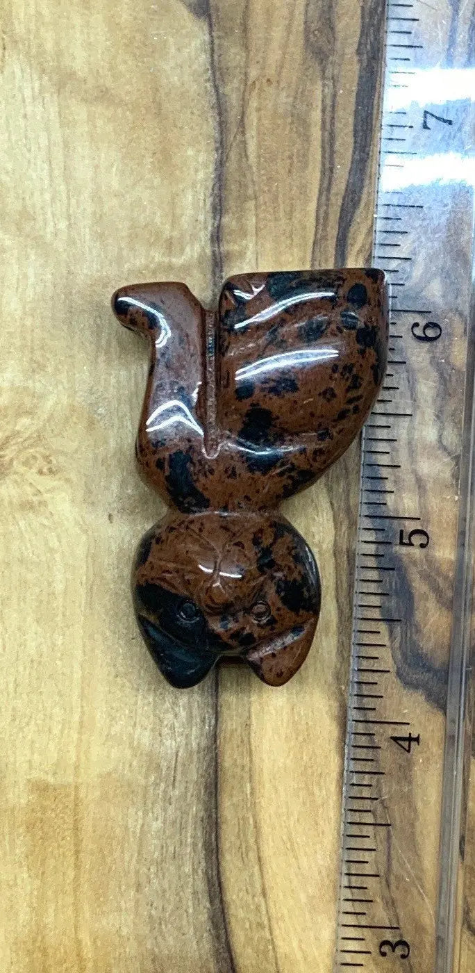 Cat Figurine Mahogany Obsidian Carved Mahagany Obsidian Cat, Beautiful 0055 Shop Wholesale Crystals