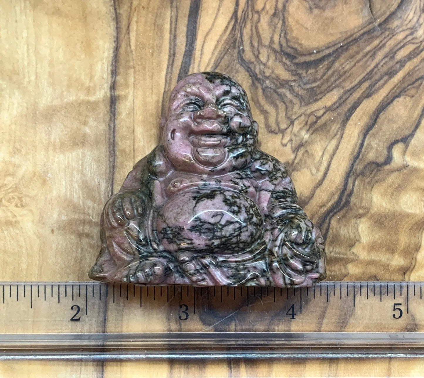 Rhodonite Happy Buddha FIG-0082 Shop Wholesale Crystals
