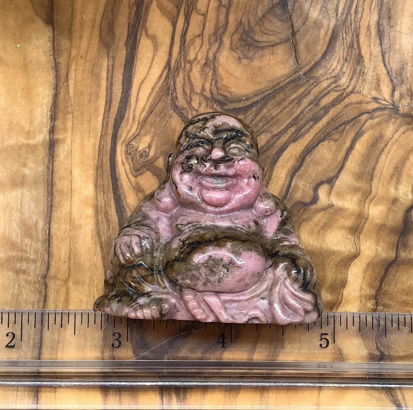 Rhodonite Happy Buddha FIG-0086 Shop Wholesale Crystals
