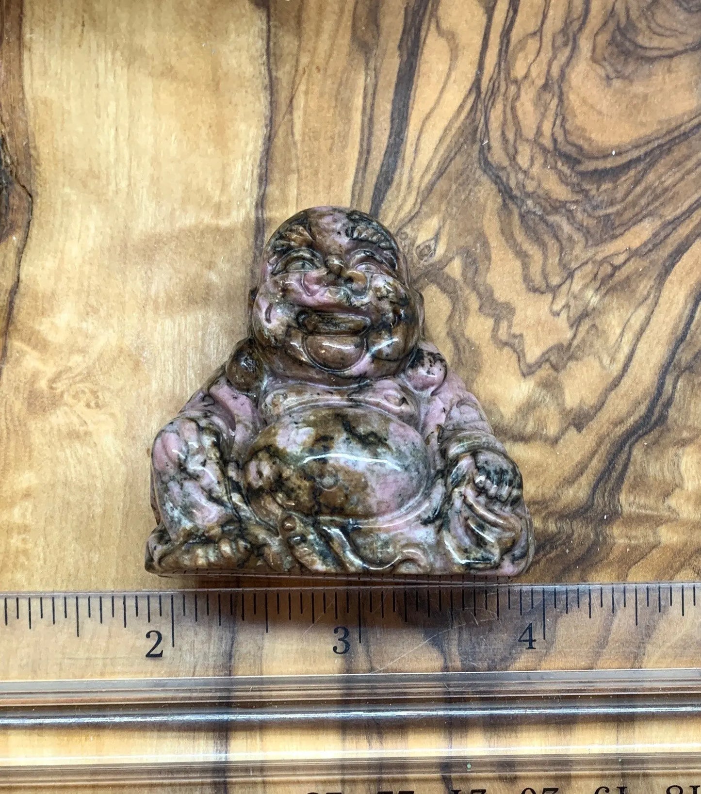 Rhodonite Happy Buddha FIG-0078 Shop Wholesale Crystals