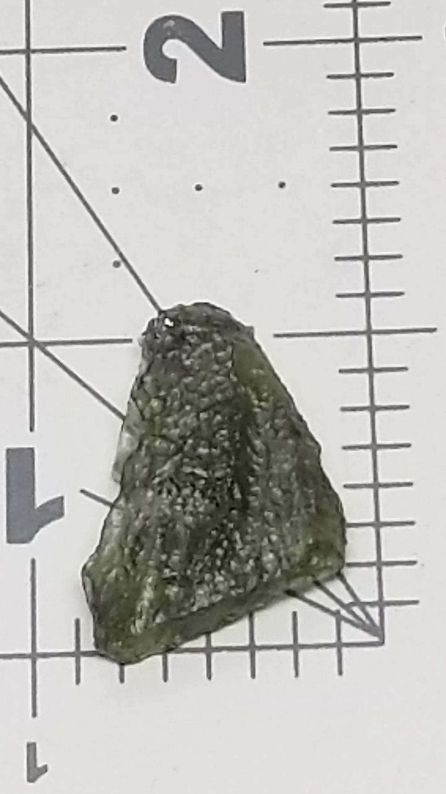 Naturally formed Moldavite Raw from Czech Republic, (2.6 gr) One Crystal, Rough MOL-0026 Shop Wholesale Crystals