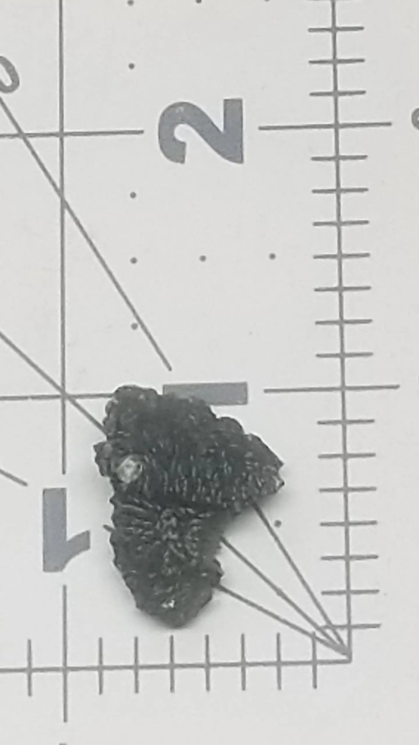Naturally formed Moldavite Raw from Czech Republic, (2.5 gr) One Crystal, Rough MOL-0021 Shop Wholesale Crystals