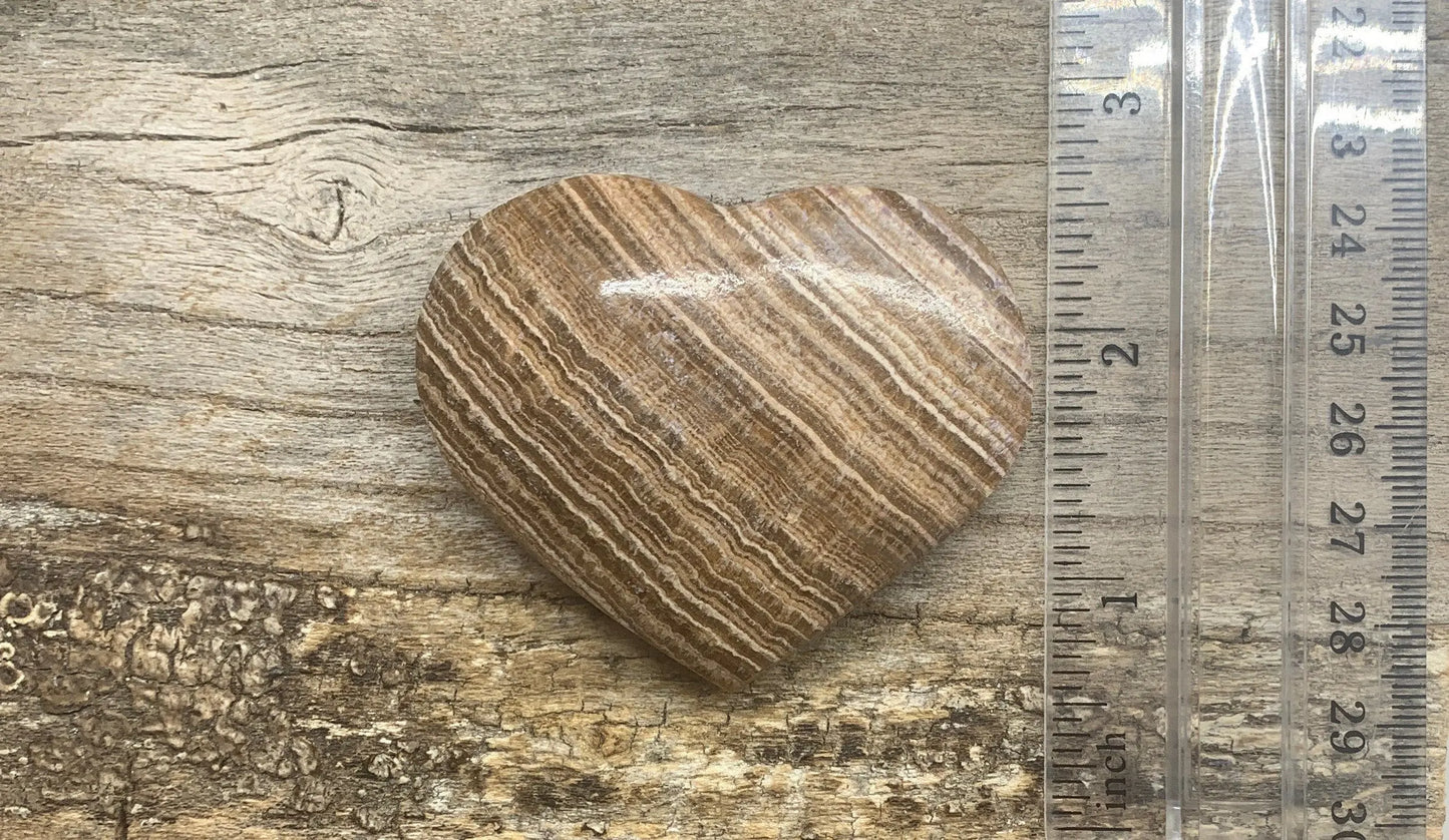 Argonite Puffy Heart HRT-0493 Shop Wholesale Crystals