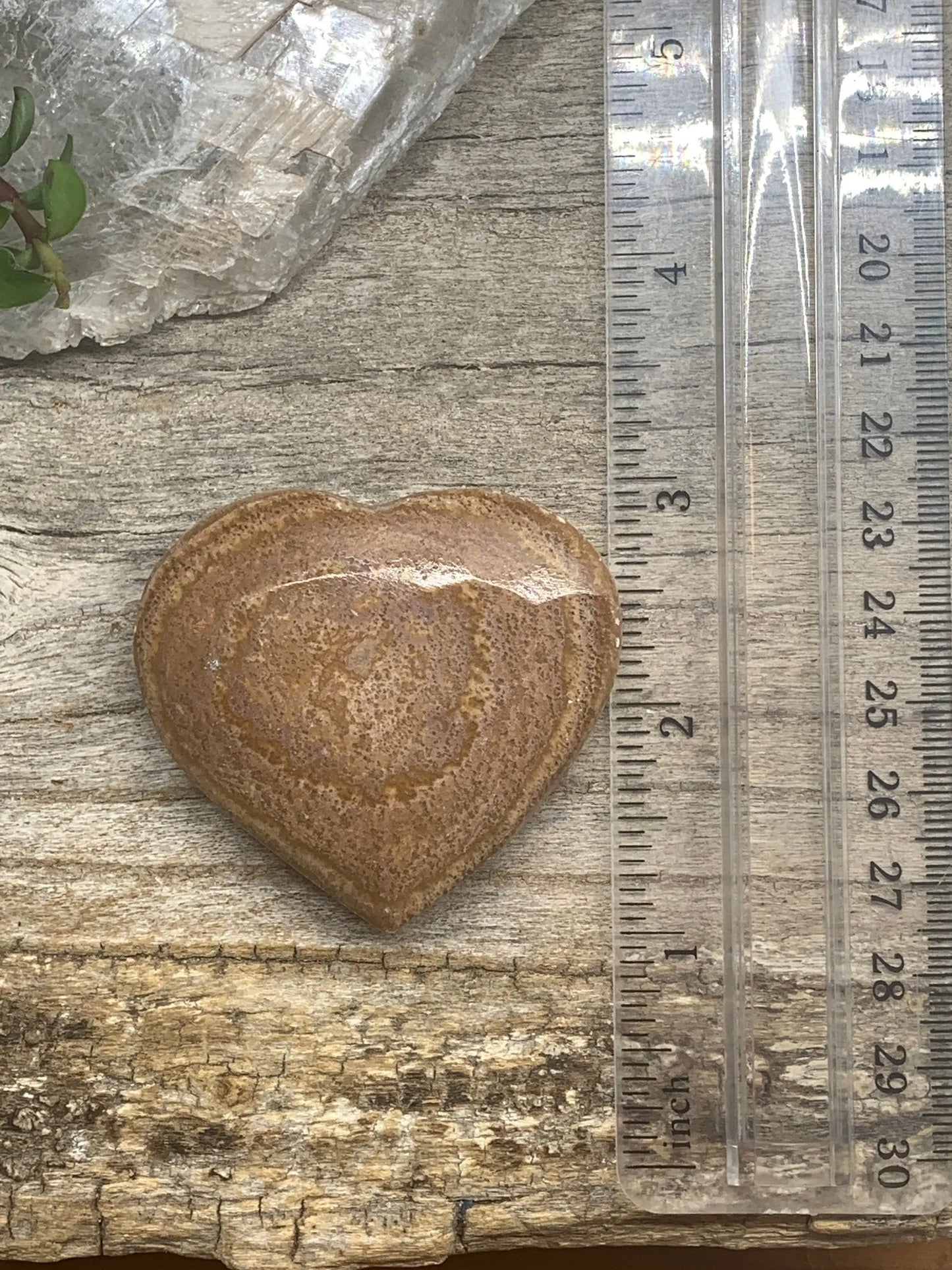 Argonite Puffy Heart HRT-0482 Shop Wholesale Crystals