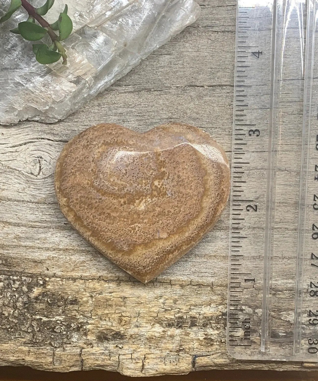 Argonite Puffy Heart HRT-0477 Shop Wholesale Crystals